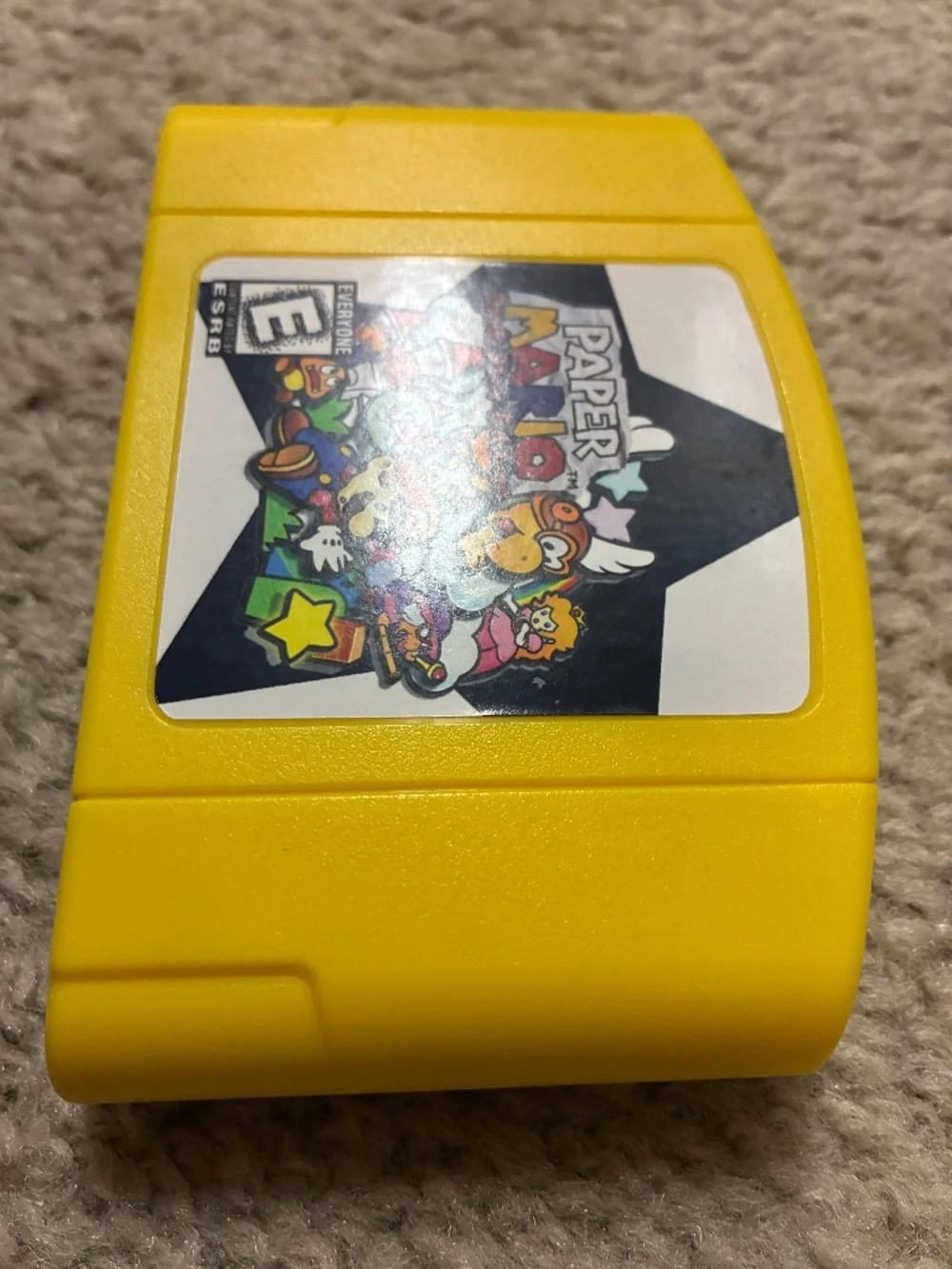 PAPER MARIO DARK STAR EDITION NINTENDO 64 N64 ROMHACK FANMADE HOME-BREW
